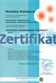 Myofaszialer Triggerpunkte / Myofaszialer Schmerzsyndrome (MSS)